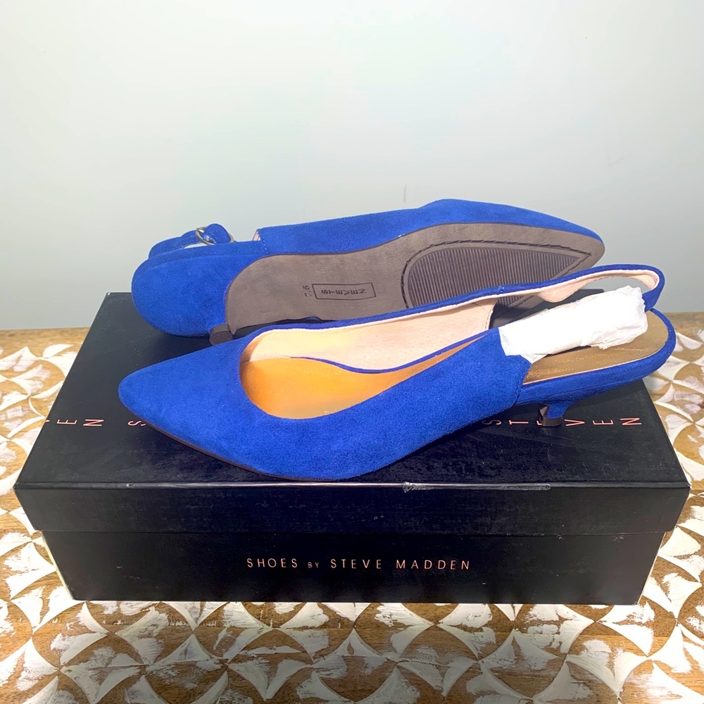 Suede Sling back shoes